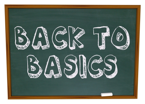 Back to Basics - Chalkboard